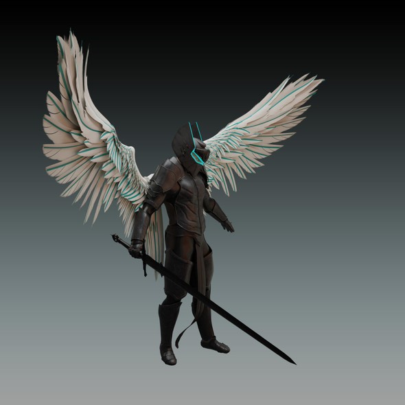 3D character model